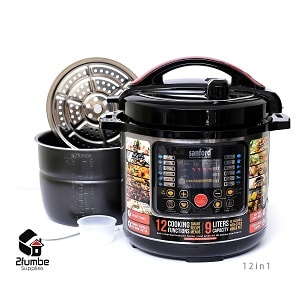 9 Liters Sanford 12in1 Electric Pressure cooker-2fumbe-kitchenware