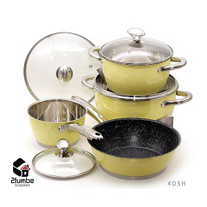 Induction 8 Pieces Steel Cookware set-2fumbe