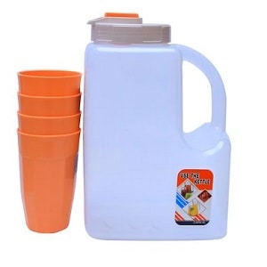 4 Liters-Plastic Fridge Bottle-2fumbe-Kitchenware