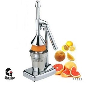 Manual citrus press