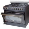 6 Ring Electric Gas cooker