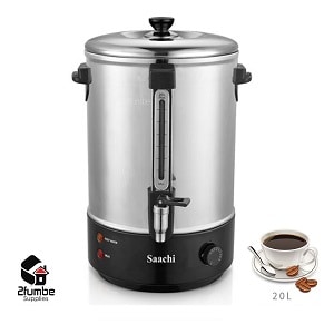 Saachi Stainless steel 20 liters water boiler-2fumbe-Kitchenware