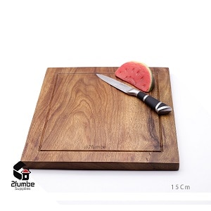 Mugavu wood square chopping board-2fumbe-kitchenware