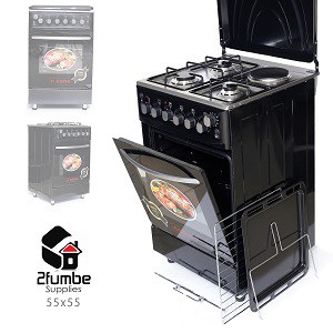 3X1 Sano Full Standing Gas cooker 55x55-2fumbe-Kitchenware