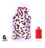Scientists have found that heat, such as holding a hot water bottle, on where the period pain is felt doesn't just provide comfort.﻿ Period pain is caused by contractions in the uterus. The blood vessels in the muscle wall are compressed by the contractions, which cut off blood supply to the womb, starving it of oxygen and causing discomfort. ﻿Heat from a hot water bottle switches on heat receptors at the site of pain. These switched on heat receptors in turn block chemical messengers that cause pain to be detected by the body, much the same as painkillers work.﻿ Therefore, by placing a hot water bottle on the lower tummy area helps to ease period pains