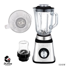 Newal 500W 2in1 Glass Jar Blender with a grinder-2fumbe-Kitchen appliances