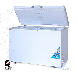 FLORSA Chest freezer-CF350-White Single Door-2fumbe Refrigerators