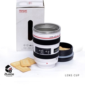 Regal White thermos Lens cup-2fumbe Kitchenware