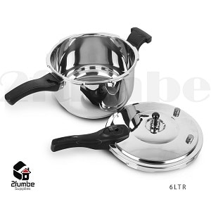 Stainless steel Manual 6 Liter Pressure cooker-2fumbe cookware