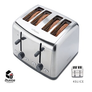 TTM480-Kenwood 4 Slice Stainless steel toaster-2fumbe kitchen appliances