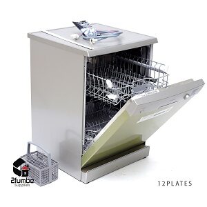12 Plates Domestic Bosch-dishwasher-machine-2fumbe Kitchen Appliances