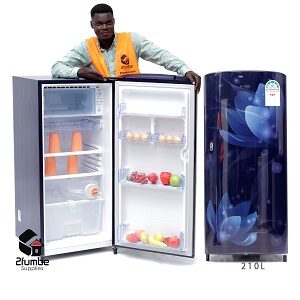 Samsung Single door Saffron Blue 210 liters fridge-2fumbe Kitchen appliances