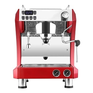 Gemilai-Single group espresso coffee machine-2fumbe commercial kitchen equipment-red