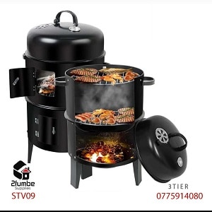 SMOKELESS BBQ CHARCOAL GRILL
