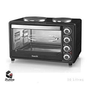30 Liters Saachi mini oven with Hobs-2fumbe Kitchen appliances