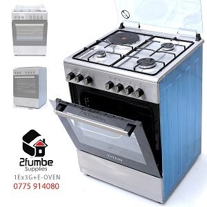 Free standing Titan 60x60 Electric oven-1Electric x3Gas Cooker-2fumbe Kitchen appliances1