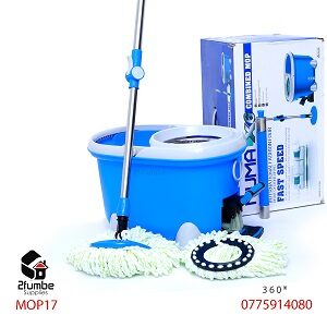 Auto rinse Spin mop with spare mop microfibre-2fumbe-kitchenware2