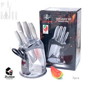 CTR35 knife Set Silver -2fumbe Supplies Limited