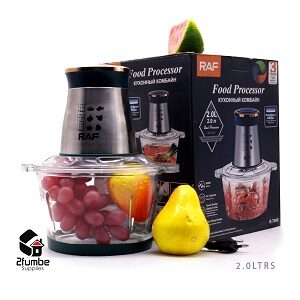 FDP07 -RAF Food processor 2.0liters -2fumbe kitchen supplies limited