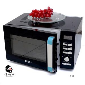 MWV26 SPJ Microwave Oven Black -MWBLU-25LOO4 2fumbe Supplies Limited