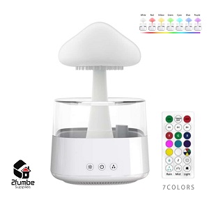 Rain Cloud 7 color Humidifier with rain sound-2fumbe Personal Care Appliances