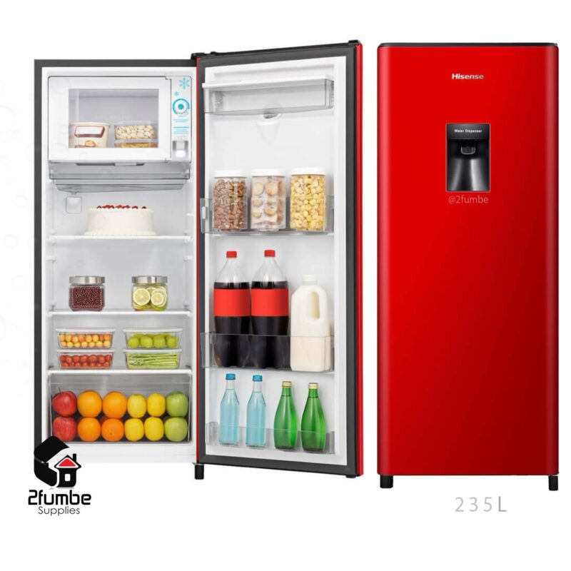 235L SINGLE DOOR FRIDGE WITH DISPENSER