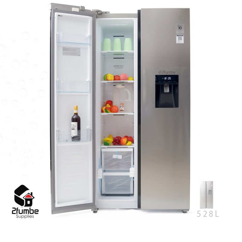 Electrolux 528L Side-by-Side Door Fridge