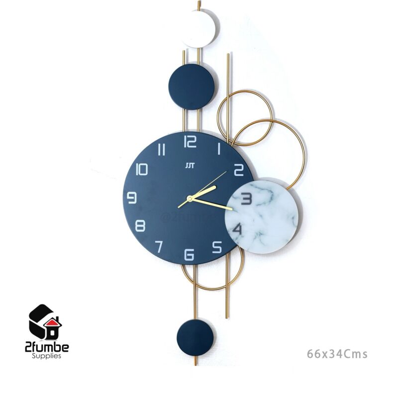 Art Deco Quartz Silent Wall Clock