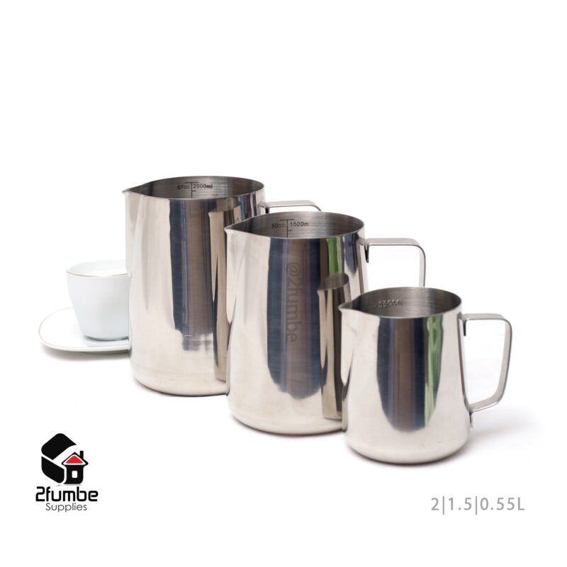 Pro Milk Pitcher Collection: Precision for Every Pour