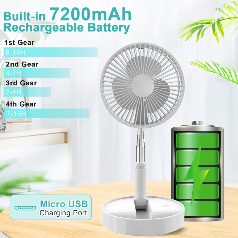 Telescopic Portable Fan - Image 4