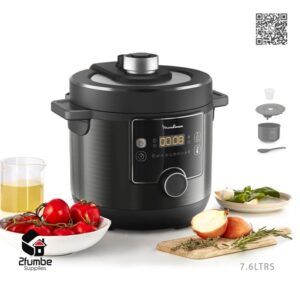 Moulinex 10 Multi-function 7.6 Liters Electric Pressure cooker-CE777827-2fumbe Appliances